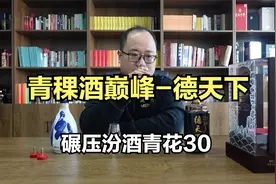 天佑德德天下测评，青稞酒巅峰之作，酒体轻松碾压汾酒青花30视频封面