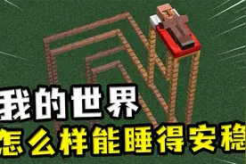 我的世界：如何能睡得安稳？睡在高处会更香，用黄色被套更易入睡视频封面