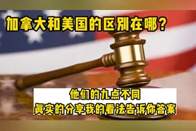 加拿大和美国的区别在哪？九点不同真实的分享我的想法告诉你答案视频封面