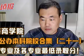 上海商学院，王牌专业有哪些？各专业的最低录取分？视频封面