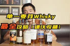 单一麦芽威士忌最全攻略（建议收藏）视频封面