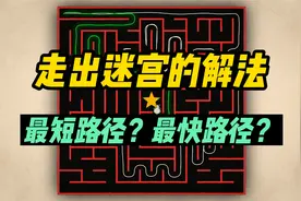 走出迷宫的最优解法，最短路径、最快路径。视频封面