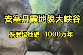 延安安塞-丹霞地貌大峡谷视频封面