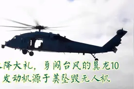 天降大礼，勇闯台风的翼龙10，发动机源于美坠毁无人机视频封面