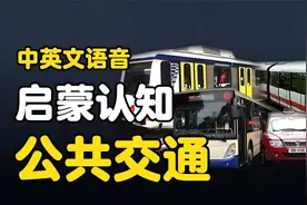 宝宝启蒙认知🚝认识各种公共交通工具🚊车车视频🚃中英文发音🚠视频封面