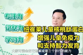 纽崔莱儿童核桃肽高蛋白饮品，增强儿童免疫力和支持智力发育视频封面