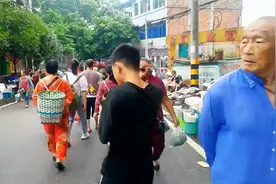 四川省泸州市江阳区分水岭赶集，全程飚方言很有意思视频封面