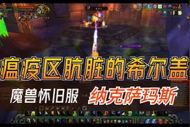 魔兽世界怀旧服 纳克萨玛斯naxx瘟疫区肮脏的希尔盖击杀教学