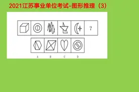 2021江苏事业单位考试，图形推理3，考查封闭区间吗？非也！视频封面