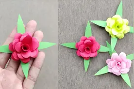 宝宝学折纸：非常漂亮的折纸花教程，没几个人会折，简单折纸大全视频封面