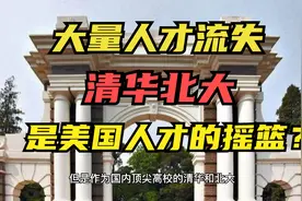大量中国毕业生在美国工作，清华北大成为美国人才培养的摇篮？视频封面