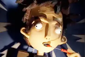 男孩上课解剖青蛙时，用电击器电自己的舌头，电完后觉得自己是神视频封面