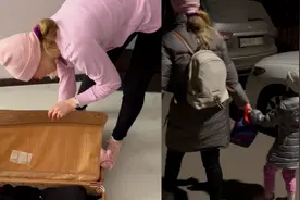 在乌华人带家人撤离基辅，一家四口踏上未知旅途前往周边国家避难视频封面