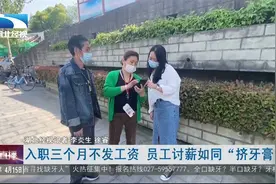入职三个月不发工资 员工讨薪如同“挤牙膏”视频封面