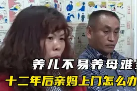 养儿不易养母难当 十二年后亲妈上门怎么办？视频封面