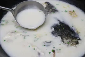 鱼汤这样炖才好喝，不要直接下锅炖，教你3个技巧，汤浓味鲜不腥视频封面