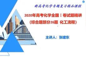 真题讲解   2020高考化学全国1卷第26题（化工流程）视频封面