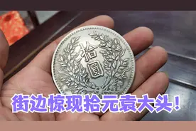五百捡漏拾元大头银元，以为自己捡到大便宜，鉴宝估价后欲哭无泪视频封面
