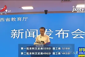 【2021年江西高考录取分数线发布】文科一本559分 理科一本519分视频封面