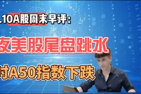 早评：昨夜美股尾盘跳水，富时A50指数下跌！风格切换到成长？视频封面