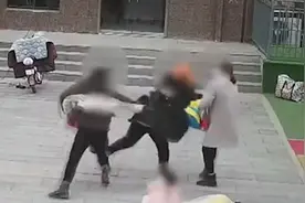 太恶劣！两家长因孩子摔倒怒踢对方小孩，其中一人涉嫌袭警被刑拘视频封面