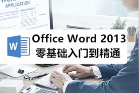 Word2013入门到精通——中文版式的使用视频封面