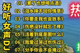 2022火爆伤感DJ情歌《累了也想喝点酒》《既然你要走我也会放手》视频封面