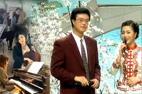 马兰、白燕升：黄梅戏《海滩别》，男才女貌一双，更像一对伴侣视频封面
