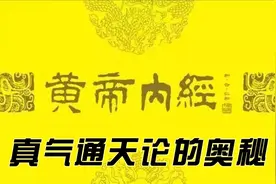《黄帝内经》素问-真气通天论的奥秘视频封面