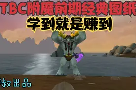 魔兽世界：TBC前期附魔学了这些图纸，赚金直接进团消费不是梦！视频封面