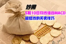 均线系列第五讲课程 5日10日均线组合macd把握超短线的买卖技巧视频封面