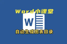 写论文、专业报告必会：WORD中如何自动生成图表目录？视频封面