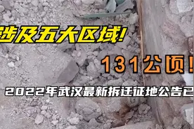 涉及五大区域!131公顷!武汉最新拆迁征地公告已出视频封面