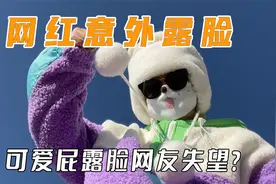 网红意外露脸名场面，可爱屁千万粉丝约定露脸视频封面