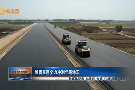 潍青高速全力冲刺年底通车视频封面