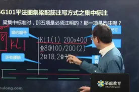 第16节  16G101平法图集梁配筋注写方式之集中标注