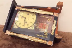 修复90年代古董摆钟拆解修复全过程，手艺高超，一看就是老师傅视频封面