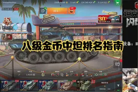 【毛毛WOTB】八级金币中坦购买排名