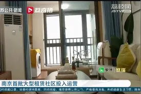 南京首批大型租赁社区投入运营 租金略低于市场价视频封面