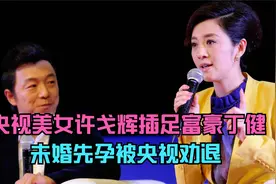 美女主持人许戈辉出轨亿万富豪丁健，为何明星都喜欢嫁富豪？视频封面