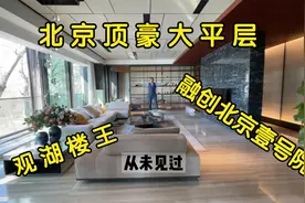 北京壹号院住宅天花板 东三环大平层 燕莎豪宅闹中取静 观湖楼王视频封面