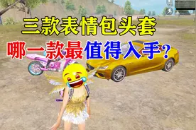 和平精英：三款表情包头套的实战效果
