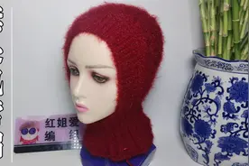 教你编织一款套头风雪帽，帽子围脖一体化设计，保暖加倍舒适漂亮视频封面