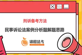 杨秀清民讼法案例分析题解题思路视频封面