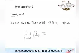 1 数列极限视频封面