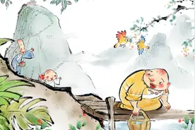 经典动画《三个和尚》三个懒人的故事，最后差点被火烧死！视频封面