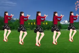 零基础16步广场舞《花蝴蝶》附动作分解，看一遍就会跳了视频封面