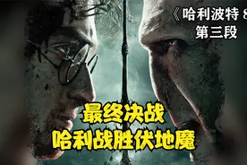 哈利波特与死亡圣器下|最终决战，哈利战胜伏地魔！视频封面