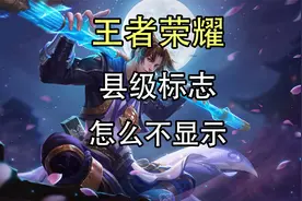 王者荣耀县级标志怎么不显示？王者荣耀县级标志怎么不显示呢？
