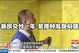 新房交付一年，装修时发现问题，验房师严格把关，来看看质量如何视频封面